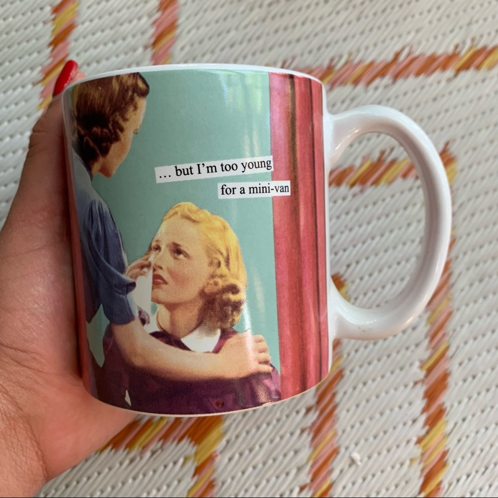 Ceramic vintage mug 14oz